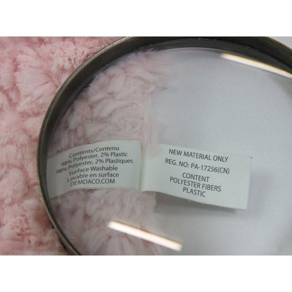 Demdaco Gracie Giraffe Rattle Blankie Plush Lovey Baby Security Blanket Cozies - Picture 8 of 9